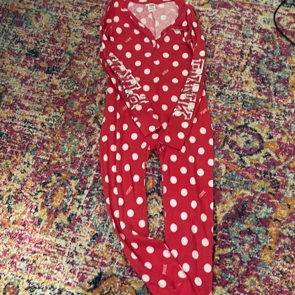 VS Pink onesie Lrg